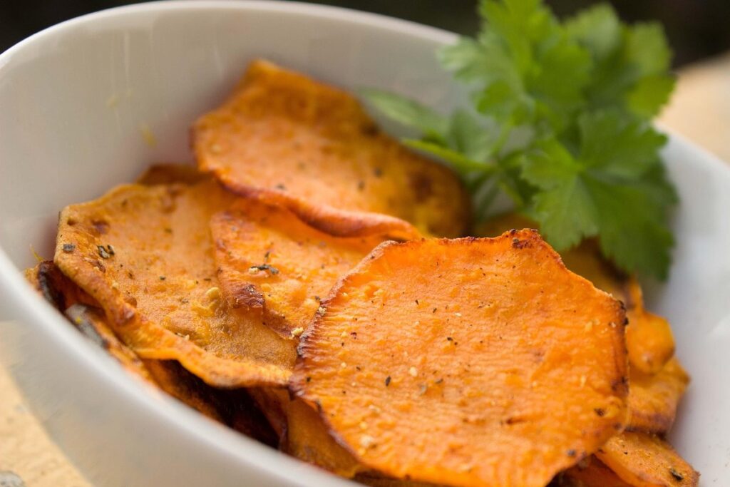 can chickens have cooked sweet potatoes