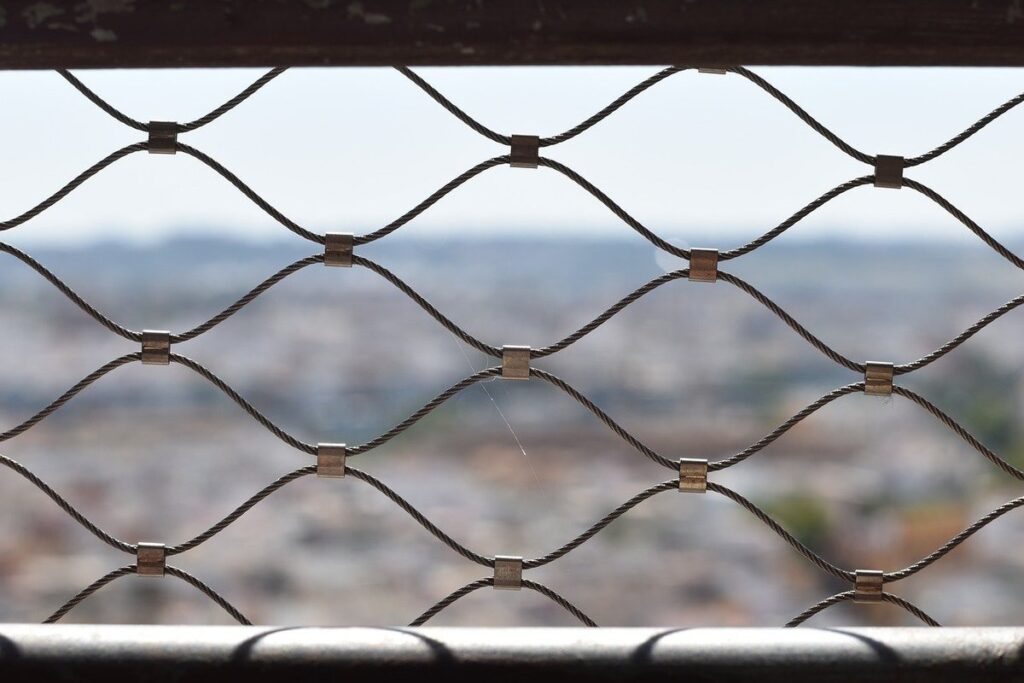 burying wire to stop predators